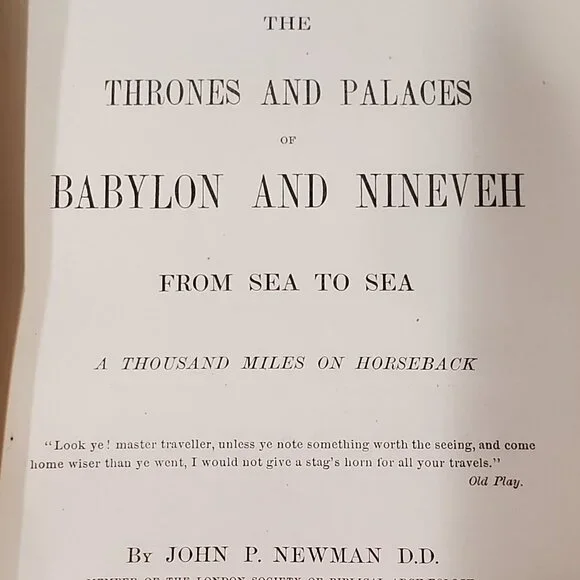 Thrones and Palaces of Babylon and Nineveh: 1876 - Picture 2 of 16